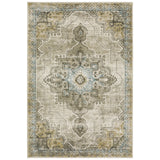 Oriental Weavers Sphinx Venice 1104W Grey/ Blue Rugs - main flat