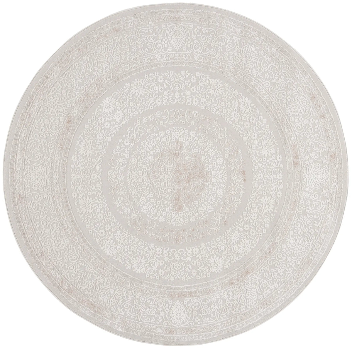 Safavieh Hanna 6'-7" x 6'-7" Rug in Taupe / Ivory