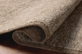 Loloi Alina ALN-01 Contemporary Hand Woven Bark Rug - pile height