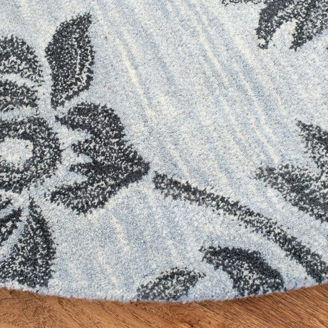 Safavieh Soho 6'-0" x 6'-0" Rug in Grey / Black