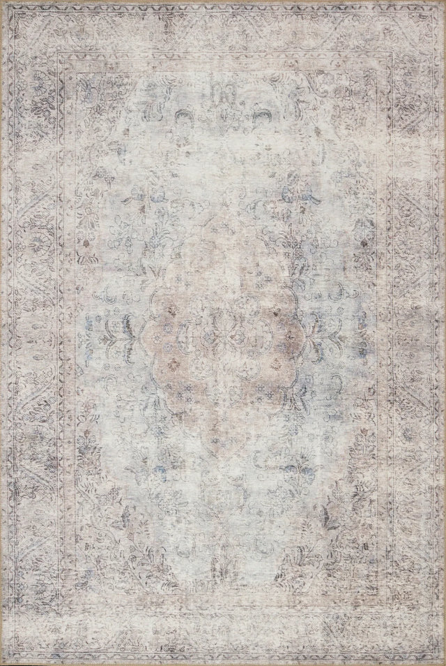 Loloi Loren Lq-04 Silver / Slate Rugs - main flat
