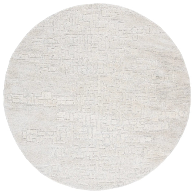 Safavieh Harvest 6'-0" x 6'-0" Rug in Silver / Ivory