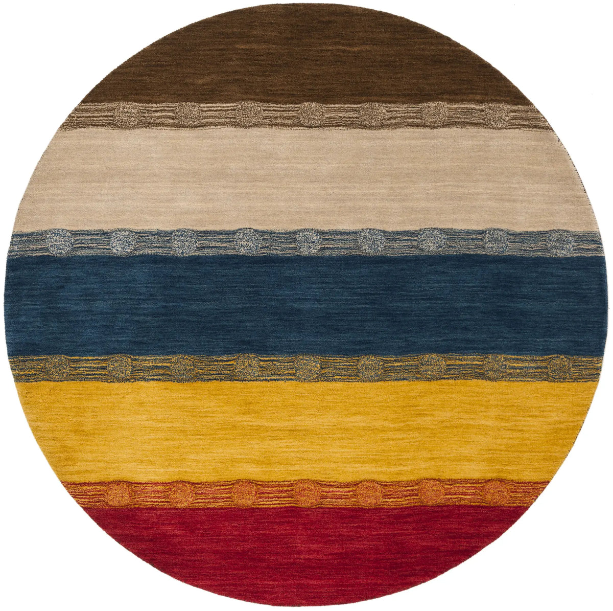 Safavieh Himalaya 6'-0" x 6'-0" Rug in Beige / Multi