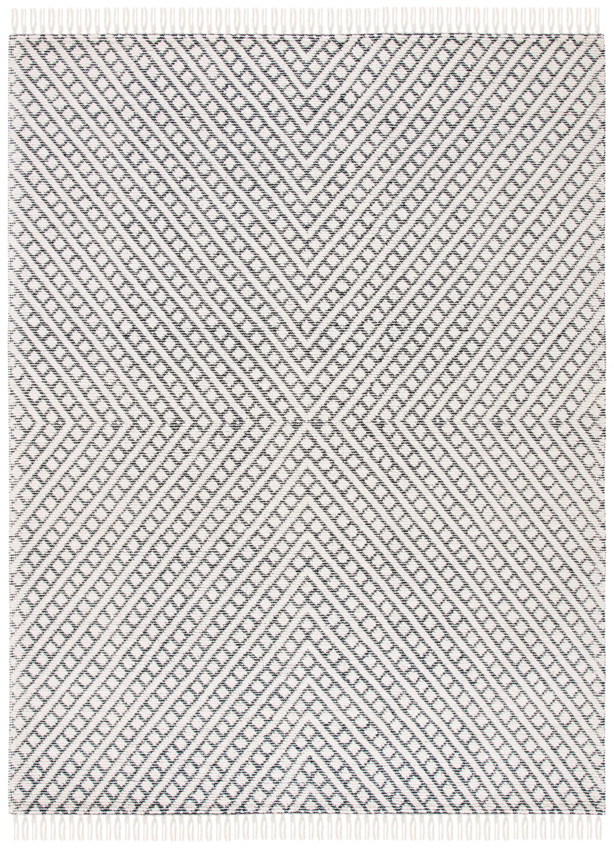Safavieh Natura 10'-0" x 14'-0" Rug in Ivory / Black