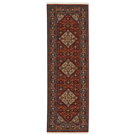Oriental Weavers Sphinx Lilihan 001C6 Red/ Blue Rugs - runner