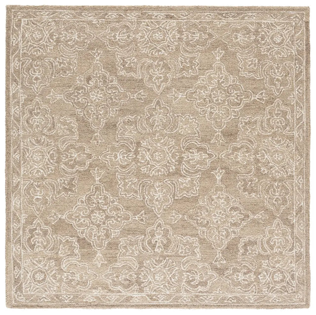 Safavieh Martha Stewart 6'-0" x 6'-0" Rug in Beige / Ivory