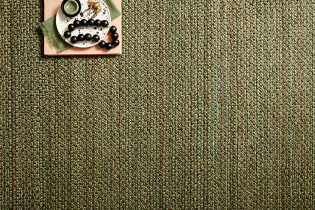 Loloi Lily Lil-01 Green Rugs - styled aerial 1