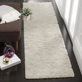 Safavieh Florida Shag 2'-3" x 11'-0" Rug in Creme / Creme