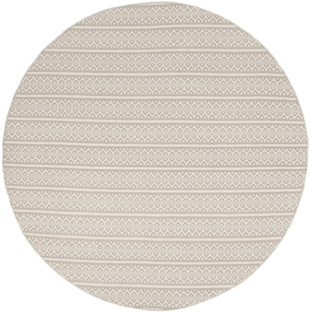 Safavieh Montauk 6'-0" x 6'-0" Rug in Ivory / Grey
