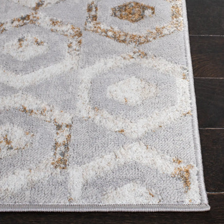 Safavieh Orchard 4'-5" x 6'-5" Rug in Grey / Gold