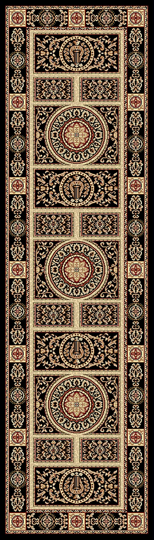 Dynamic Rugs Legacy 58021 Black Rugs - Runner