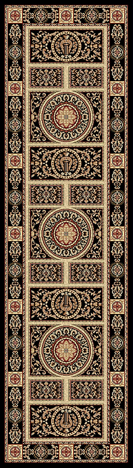 Dynamic Rugs Legacy 58021 Black Rugs - Runner