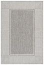 Safavieh Beach House 4'-0" x 6'-0" Rug in Grey / White