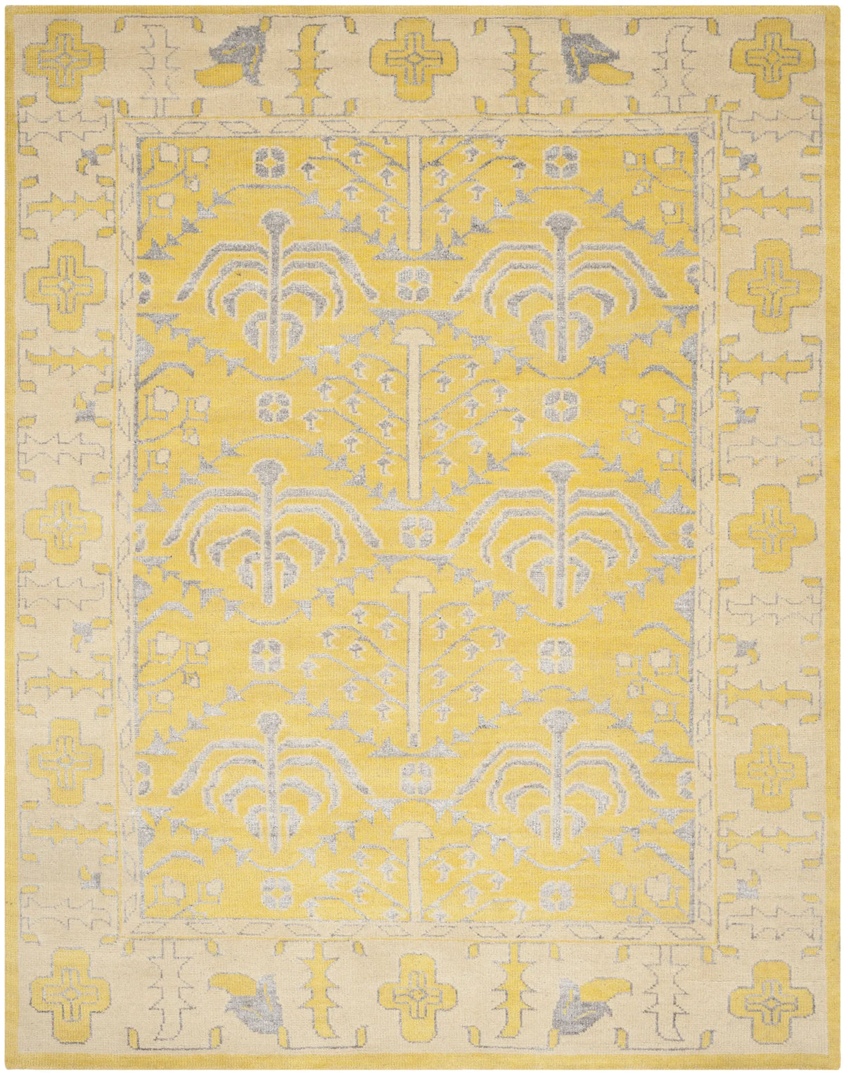 Safavieh Stone Wash 10'-0" x 14'-0" Rug in Yellow