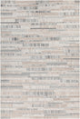 Chandra Dinah DIN-52403 Black / Gray / Brown rug, flat view