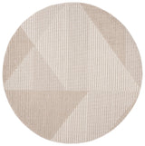 Safavieh Global 6'-7" x 6'-7" Rug in Beige / Ivory