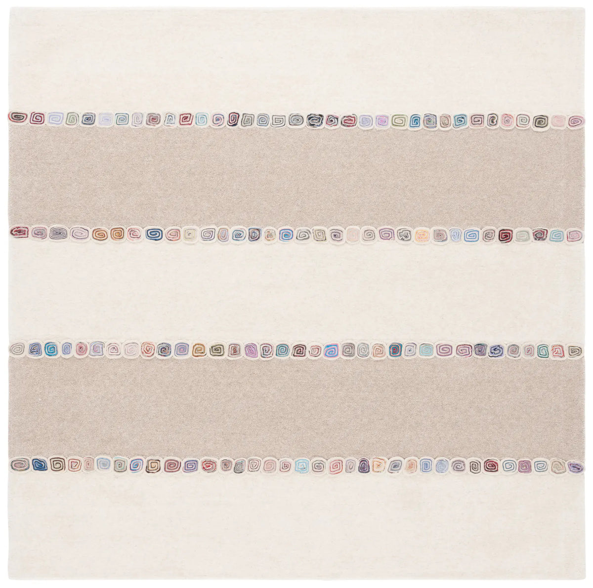 Safavieh Fifth Avenue 6'-0" x 6'-0" Rug in Ivory / Beige