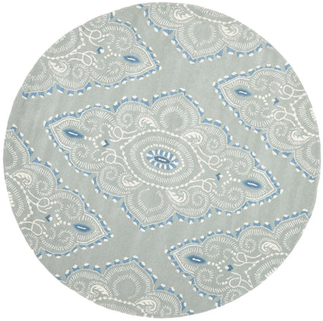 Safavieh Wyndham 7'-0" x 7'-0" Rug in Blue / Ivory
