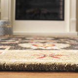 Safavieh Anatolia 4'-0" x 6'-0" Rug in Black / Green