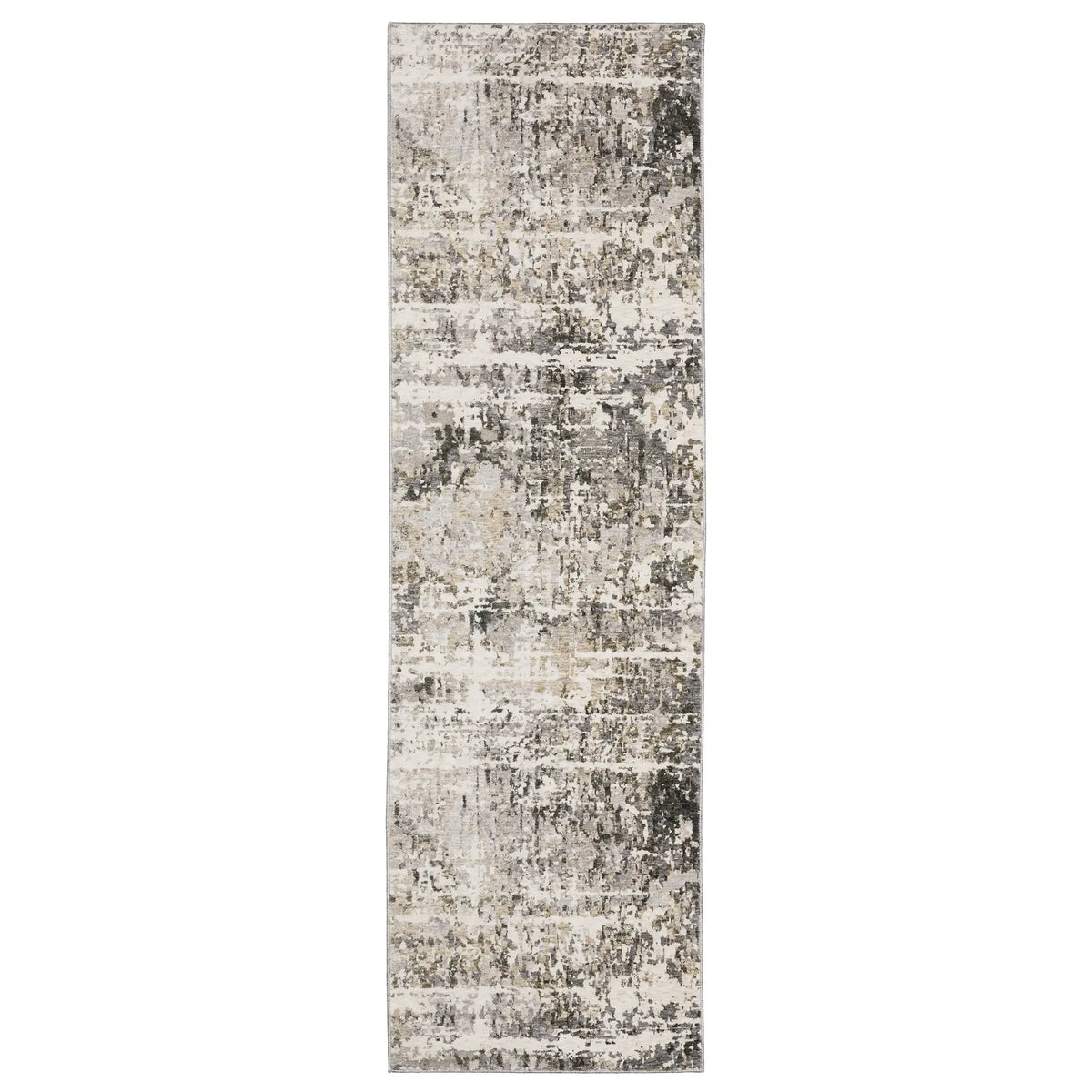 Oriental Weavers Sphinx Nebulous 091L9 Grey/ Beige Rugs - runner