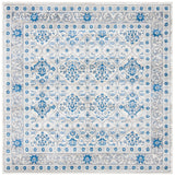 Safavieh Brentwood 6'-7" x 6'-7" Rug in Ivory / Blue