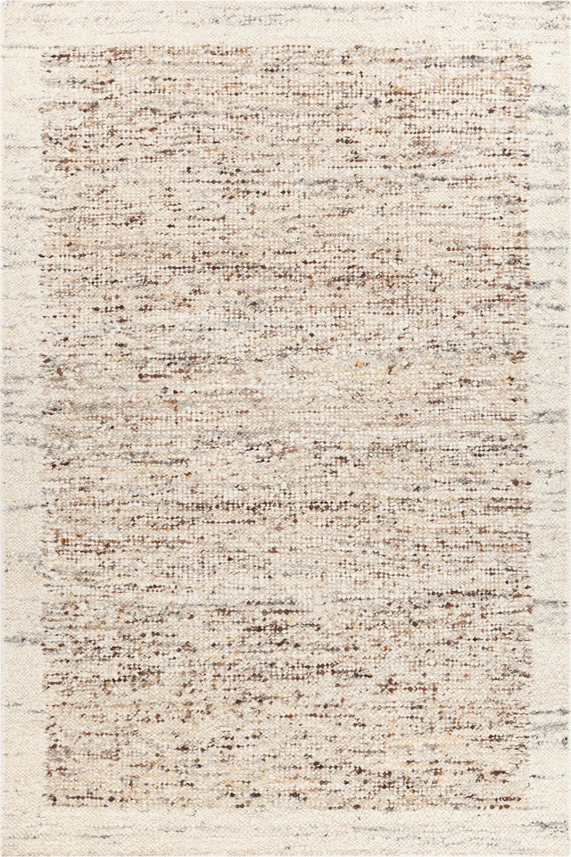 Chandra Michaela MIC-57402 White / Gray / Brown rug, flat view