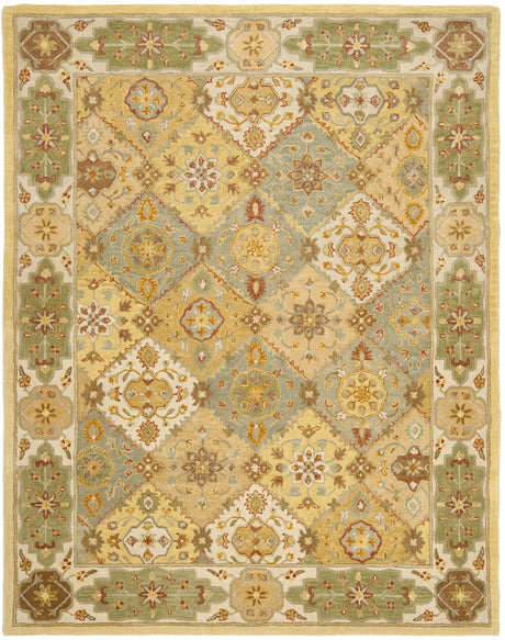 Safavieh Heritage 9'-6" x 13'-6" Rug in Multi / Ivory