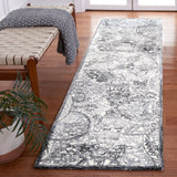 Safavieh Metro 2'-3" x 9'-0" Rug in Ivory / Grey