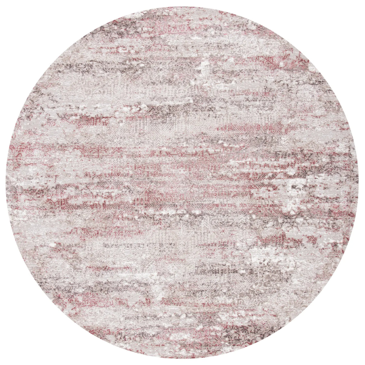 Safavieh Meadow 500 10'-0" x 10'-0" Rug in Beige / Pink