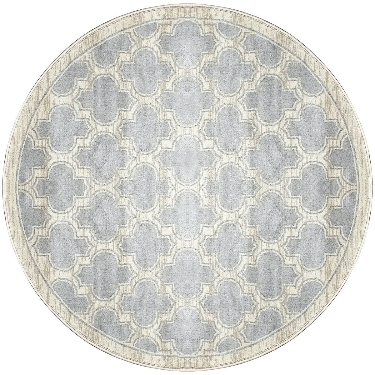 Dynamic Rugs Yazd 2816 Grey / Ivory Rugs - Round