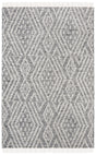 Safavieh Kilim 4'-0" x 6'-0" Rug in Black / Ivory