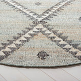 Safavieh Kilim 7'-0" x 7'-0" Rug in Blue / Black