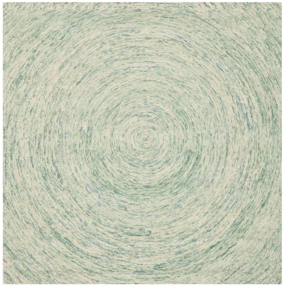 Safavieh Ikat 6'-0" x 6'-0" Rug in Ivory / Blue