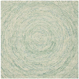 Safavieh Ikat 6'-0" x 6'-0" Rug in Ivory / Blue