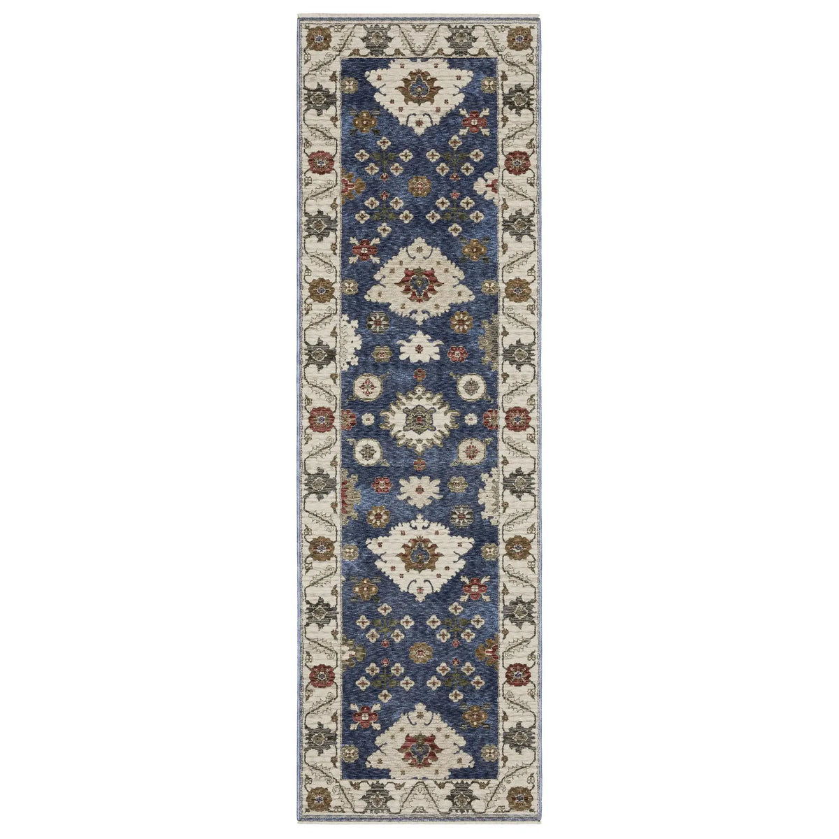Oriental Weavers Sphinx HASTINGS HA06Z Blue Floral Rugs - runner