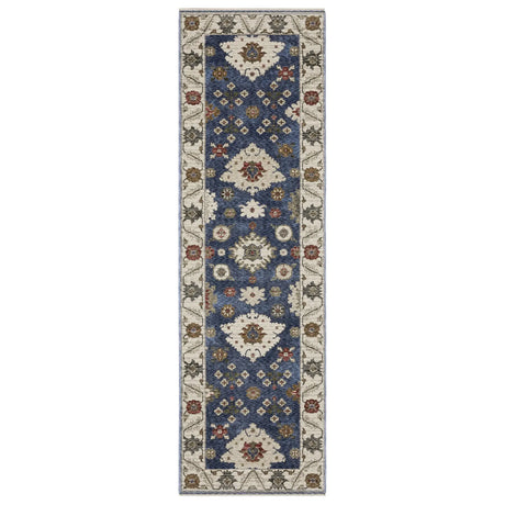 Oriental Weavers Sphinx HASTINGS HA06Z Blue Floral Rugs - runner