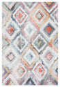 Safavieh Phoenix 500 4'-5" x 6'-5" Rug in Blue / Red