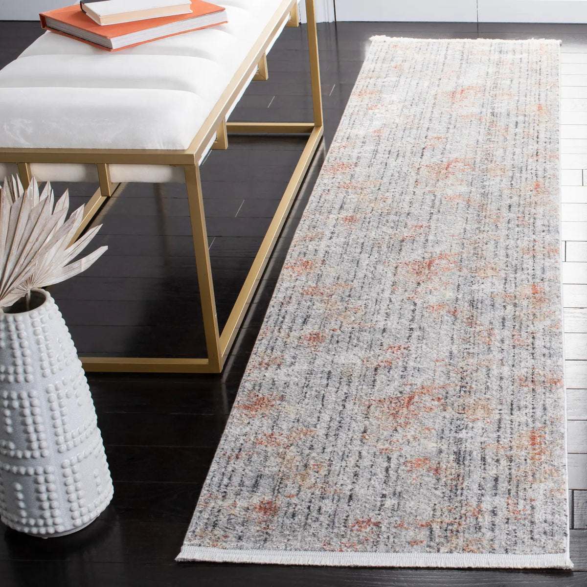 Safavieh Dream 2'-0" x 8'-0" Rug in Grey / Multi