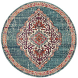 Safavieh Monaco 5'-0" x 5'-0" Rug in Blue / Multi