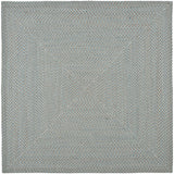 Safavieh Braided 6'-0" x 6'-0" Rug in Multi