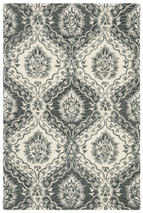 Safavieh Blossom 4'-0" x 6'-0" Rug in Blue / Ivory