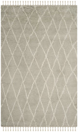 Safavieh Casablanca 5'-0" x 8'-0" Rug in Grey / Ivory