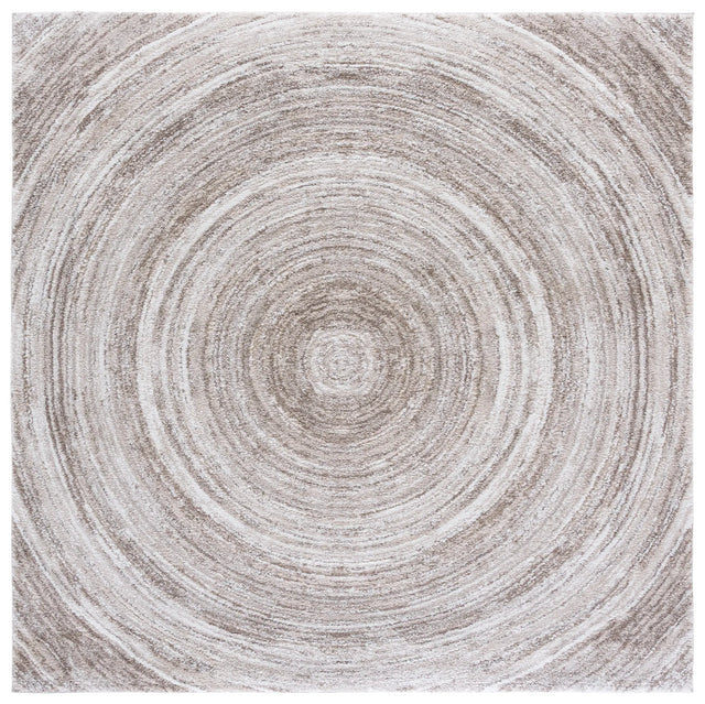 Safavieh Northport 800 6'-7" x 6'-7" Rug in Taupe / Ivory
