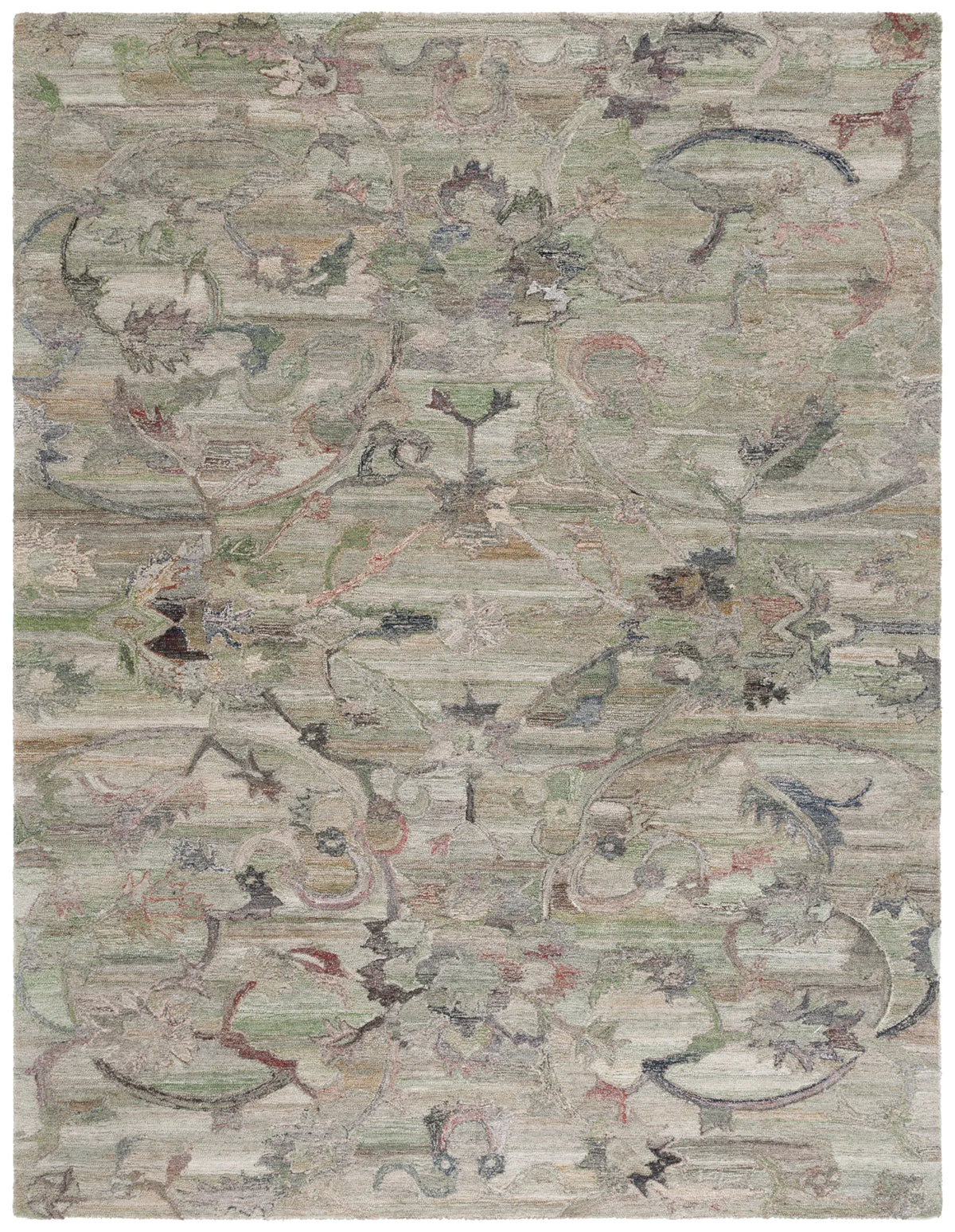 Safavieh Anatolia 10'-0" x 14'-0" Rug in Sage / Beige
