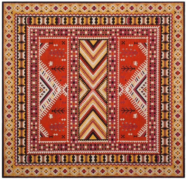 Safavieh Classic Vintage 6'-0" x 6'-0" Rug in Orange / Gold