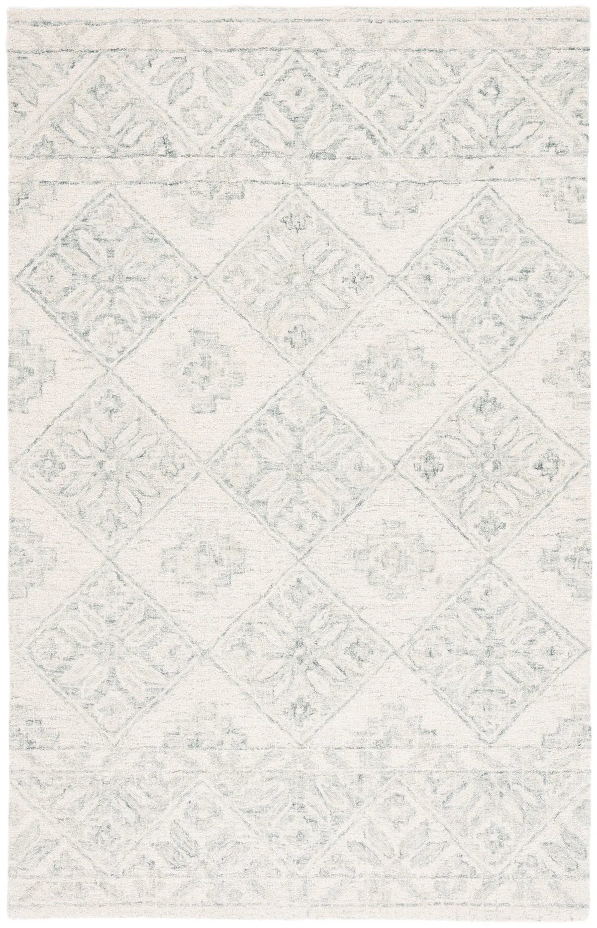 Safavieh Martha Stewart 4'-0" x 6'-0" Rug in Ivory / Light Blue
