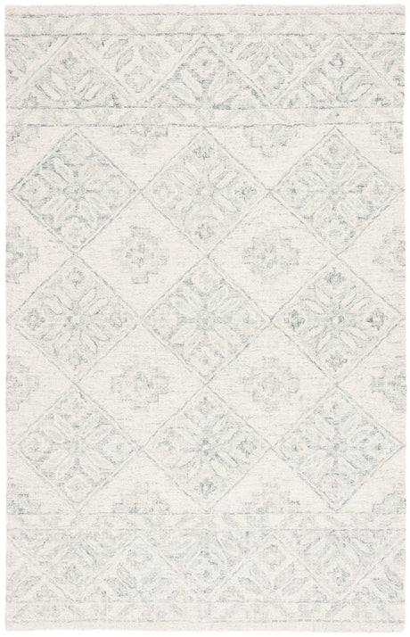 Safavieh Martha Stewart 4'-0" x 6'-0" Rug in Ivory / Light Blue