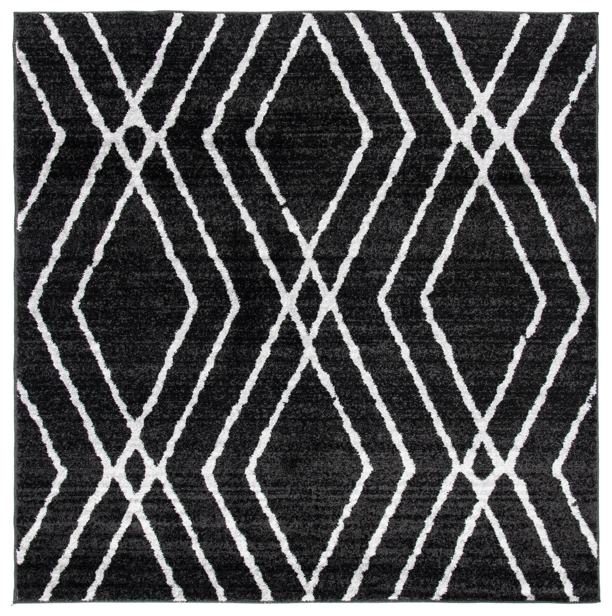 Safavieh Adirondack 6'-0" x 6'-0" Rug in Black / Light Grey