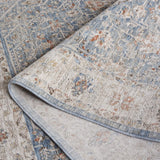 Safavieh Mason 100 4'-0" x 6'-0" Rug in Blue / Beige Rust