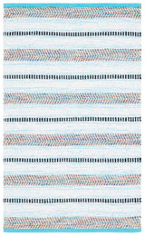 Safavieh Montauk 2'-0" x 3'-0" Rug in Turquoise / Ivory